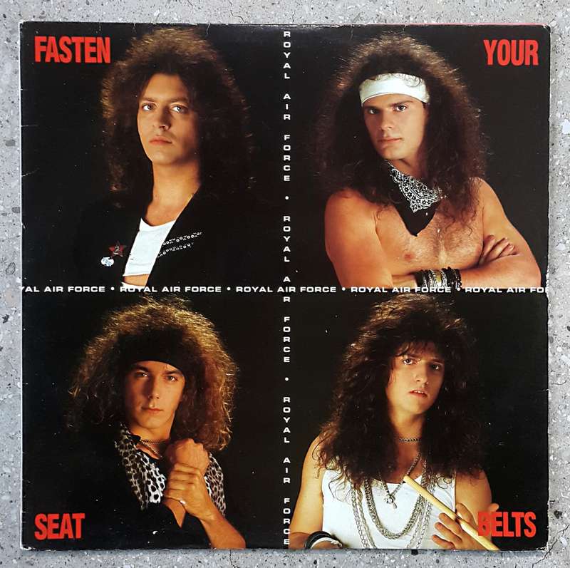 ROYAL AIR FORCE - FASTEN YOUR SEAT BELTS Vinyl, LP, Album Country: Italy Released: 1988