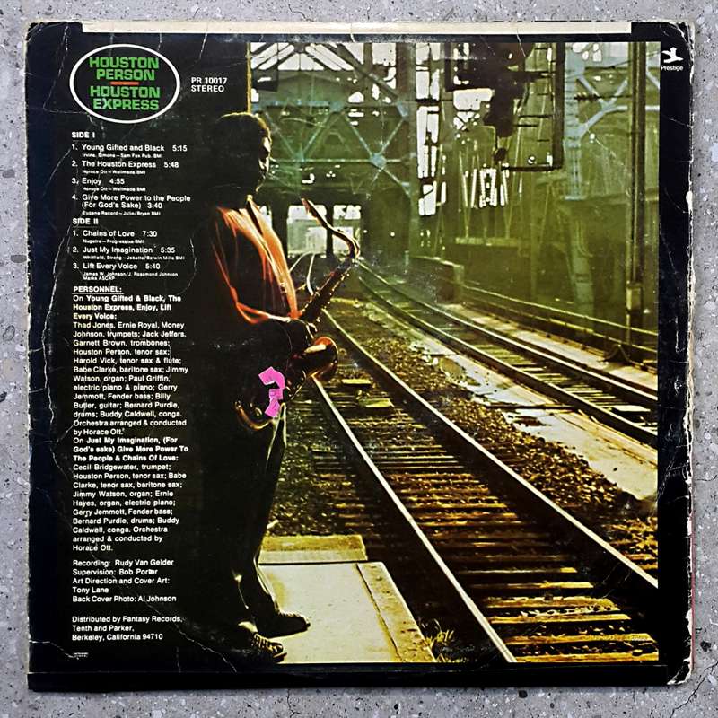 THE HOUSTON EXPRESS - HOUSTON PERSON Vinyl, LP, Album Country: South Africa Released: 1971