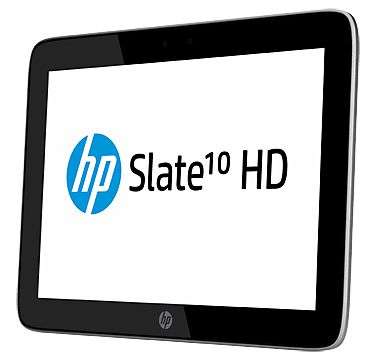 HP Slate 10 HD tablet - WiFi and 3G