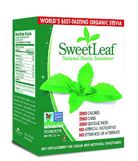 SweetLeaf Natural Stevia Sweetener, 70 Count