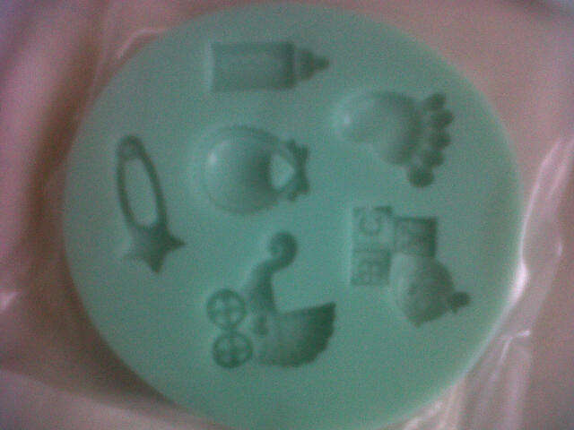 Baby Theme Fondant / Gumpaste Mould (6 moulds)