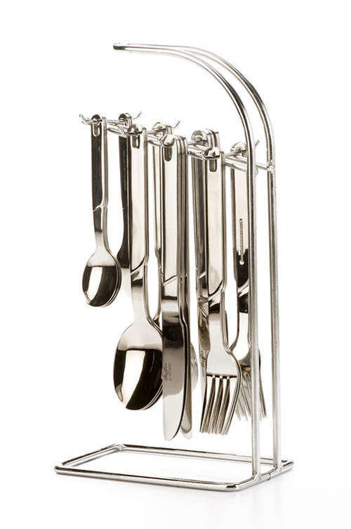 ***free shipping**** EETRITE 16pc Stainless Steel Hanging Cutlery Set