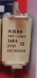 NH00 160A FUSE 500V-160kA gG-gL iec60269