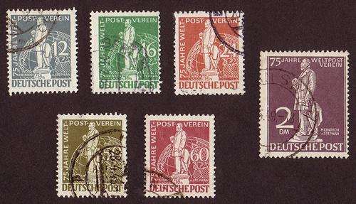 Berlin 1949  UPU set ex 1Mk - Cat R3,500 !
