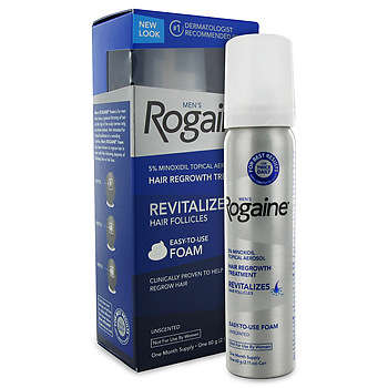 Men's ROGAINE Easy-To-Use-Unscented FOAM 1 Month Supply