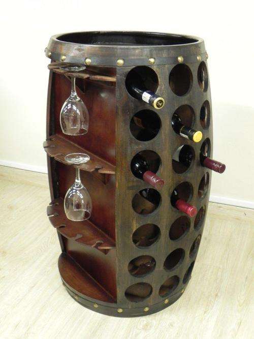 Wooden Wine Rack Large