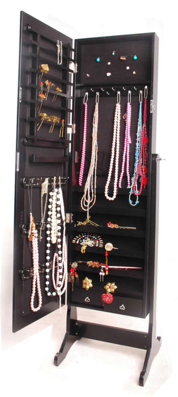 Mirrored Jewellery Cabinets - Shopsoiled