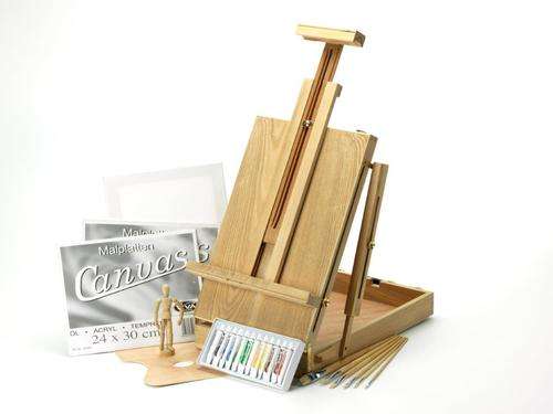 Complete Art Set & Easel
