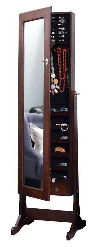 Mirrored Jewellery Cabinet