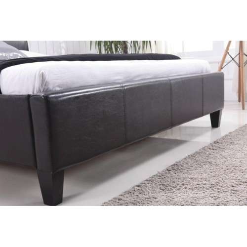 PU Leather Bed Base (D/Q)