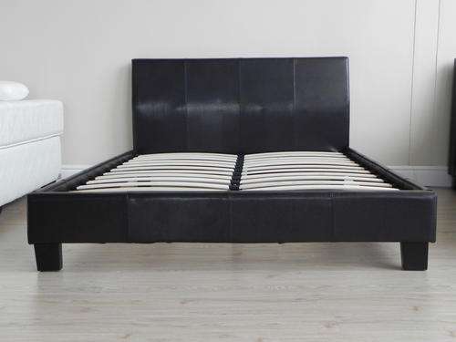 Cielo Faux Leather Bed Base