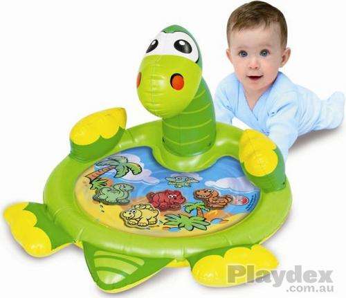 Exciting inflatable play mat for babies play mat dinosaur
