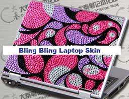 bling bling laptop stickers