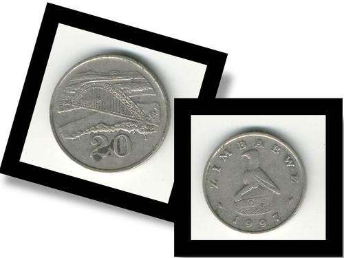 ZIMBABWE 20c - 1997 * see Sweetleaf for more items