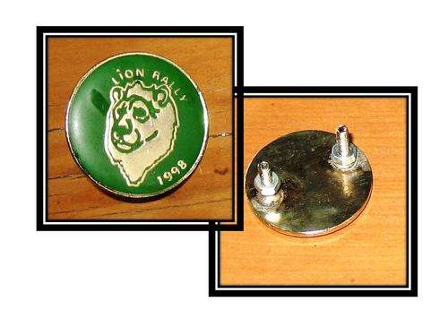 BIKER'S BADGE * LION RALLY 1998 * see Sweetleaf 4 more bargains