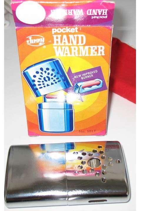 HUNTING * JIMMY POCKET HAND WARMER FOR HUNTERS * NEVER USED