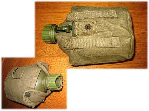 SADF * WATER BOTTLE WITH BROKEN TOP IN POUCH * see SWEETLEAF 4 more