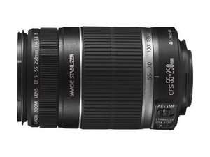 Canon IS Lense EFS 55-250mm with 58mm Polariser and 58mm UV filters