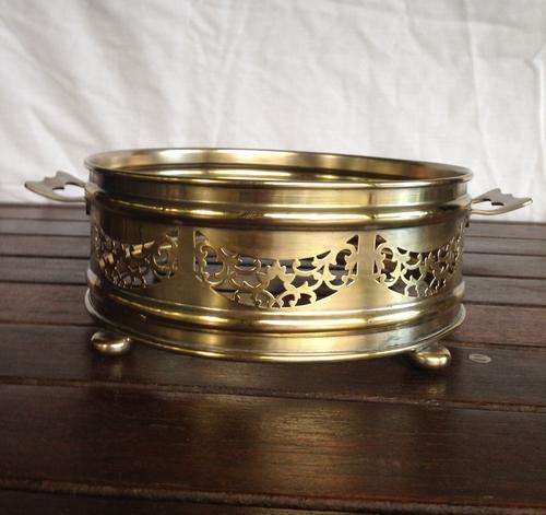 MANCO ELECTROPLATED POT HOLDER MADE IN ENGLAND