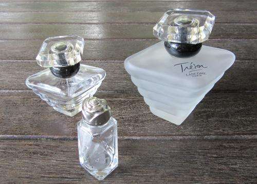 3 PERFUME BOTTLES