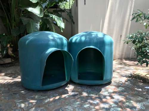 Two Large Igloo Dog Kennels for sale, together or separately.