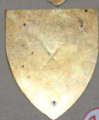 SA infantry School shoulder flash - pins in tact