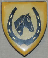 SADF Equestrian Centre shoulder flash - pins in tact