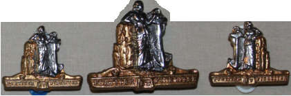 SA Cape Corps cap and collar badges ¿ pins in tact