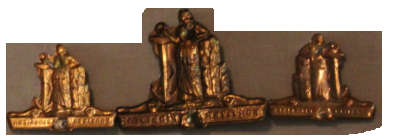 SA Cape Corps cap and collar badges ¿ pins in tact