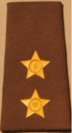 SADF Nutria Lieutenant Shoulder rank