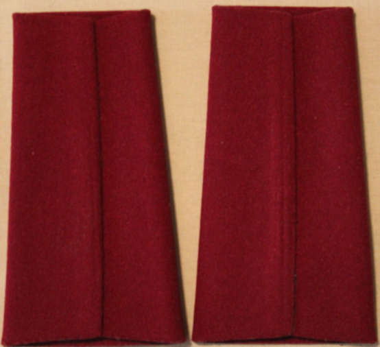 SA Medical services Lieutenant Slip on rank pair (Raised Star set)