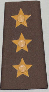 SADF Captain Shoulder rank raised star type