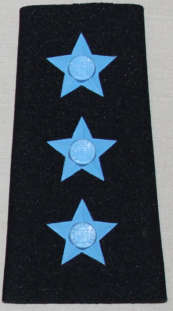 SAAF Captain Shoulder rank raised star type