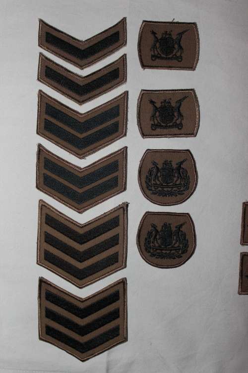 SANDF Rank pairs - Very good condition