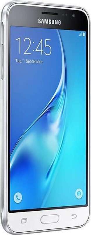 Samsung Galaxy J3 White 5.0` Super AMOLED Smart Phone ~ NEW