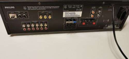 Philips Audio Video Surround Receiver PLUS 5 x Speakers