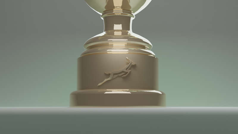 Rugby World Cup Trophy - 3D Printed
