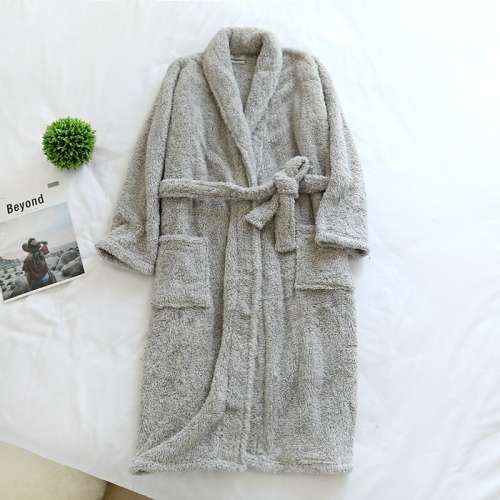 Fluffy soft gown