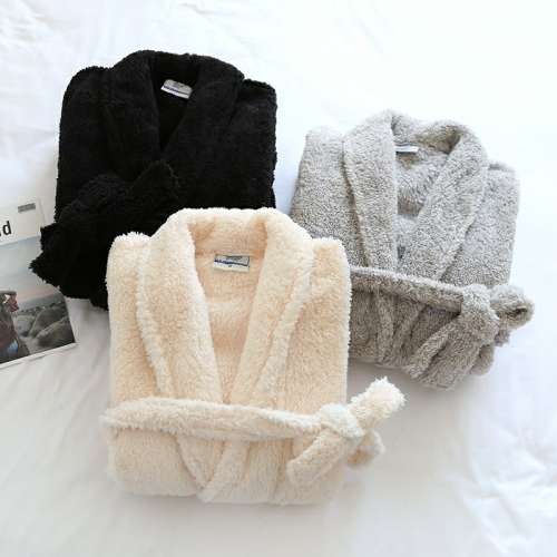 Fluffy soft gown