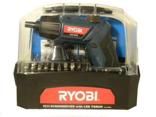 Ryobi Screwdriver 54 Pieces With LED Torch