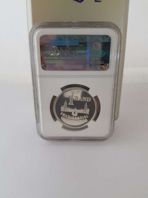 **1994 PROOF Silver R1-PRESIDENTIAL INAUGURATION-NGC GRADED PF69-GREAT LOOKING COIN!!!**
