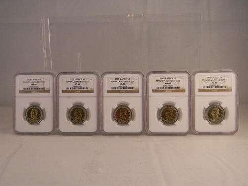 *HIGH Grade-Mandela 2008 B-Day Coins*-*NGC Graded MS66's*