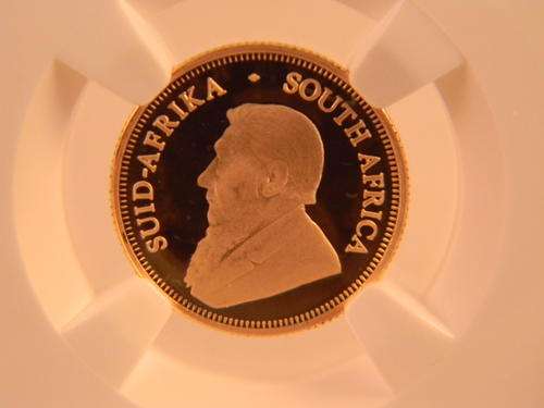 **RARE**A PERFECT PROOF KRUGERRAND PF70**-**Graded by the NGC!!**