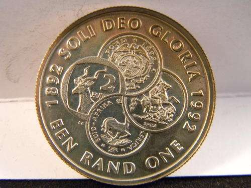 1892-1992 Uncirculated Silver R1-SOLI DEO GLORIA-100 YEARS OF COINAGE COMMEMORATED