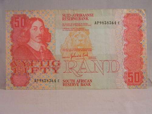 G De Kock-Circulated R50 notes-Two on Offer-AB and AP-Check it out!