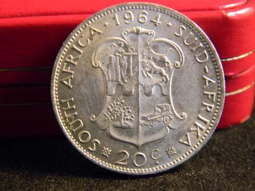 1964-20c-80% SILVER CONTENT-A GOOD LOOKER-AU CONDITION-HAVE A LOOK!