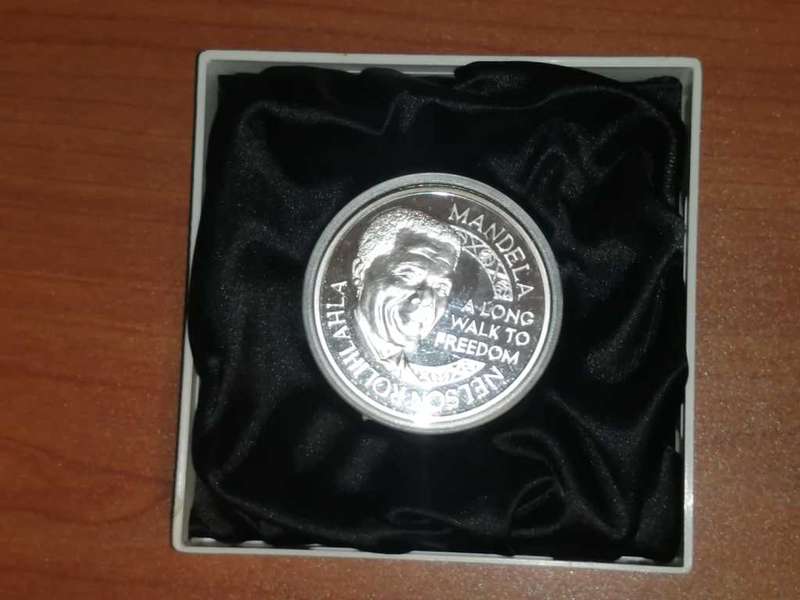 MANDELA and DE KLERK mint of Norway