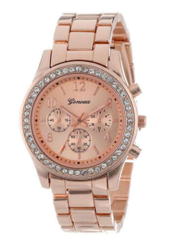 The Geneva Rose Gold Watch