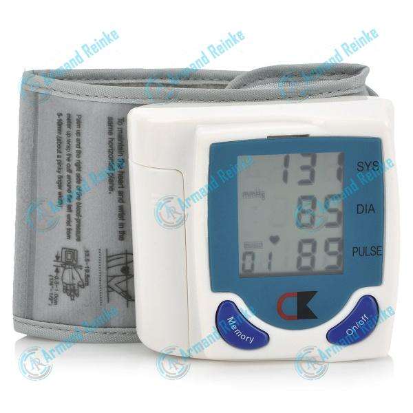 Pulse Scanning Wrist Watch Blood Pressure Monitor
