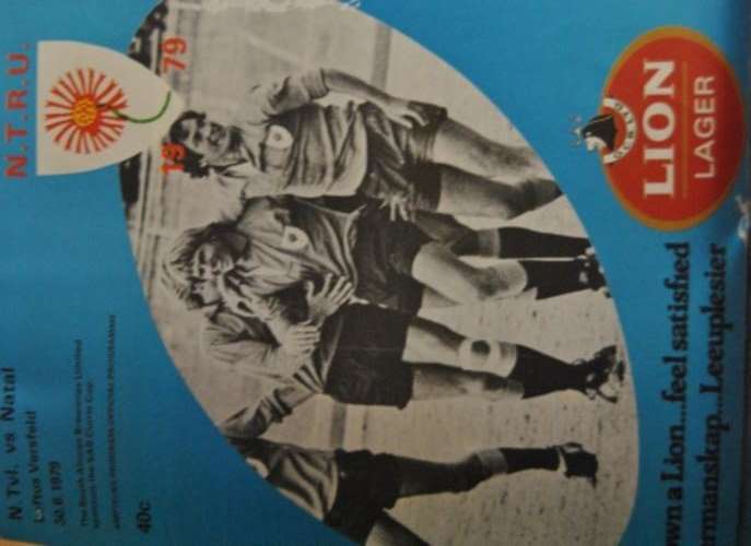 Programme N Tvl vs Natal 30/6/1979